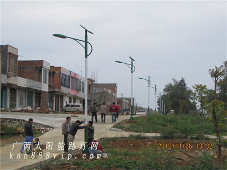 广西太阳能路灯